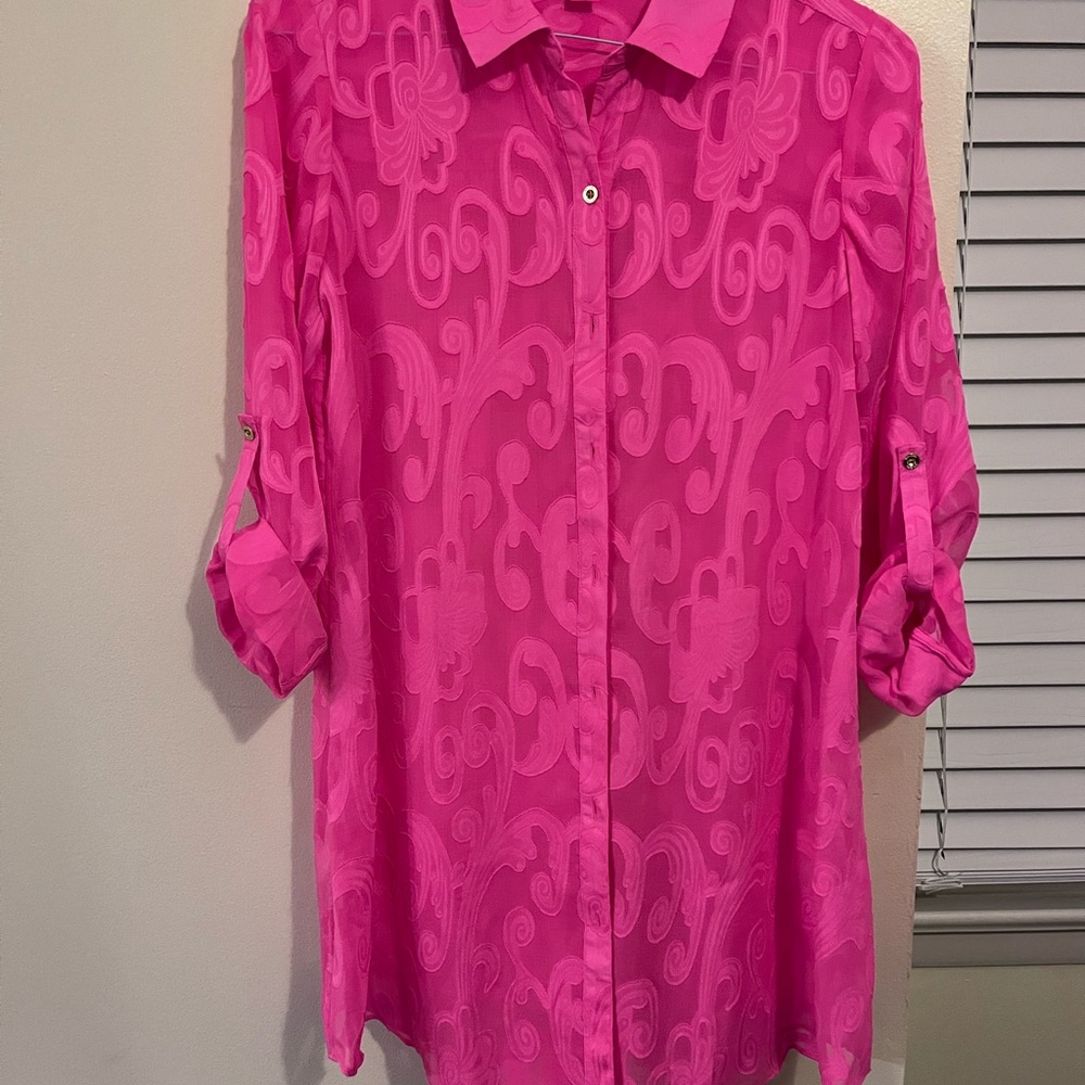 Lilly Pulitzer bathing suit coverup size S, worn once!